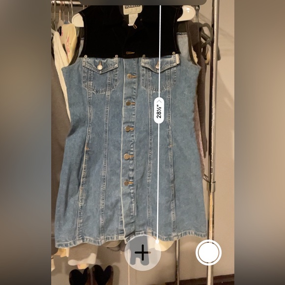 Vintage denim dress - Picture 6 of 9